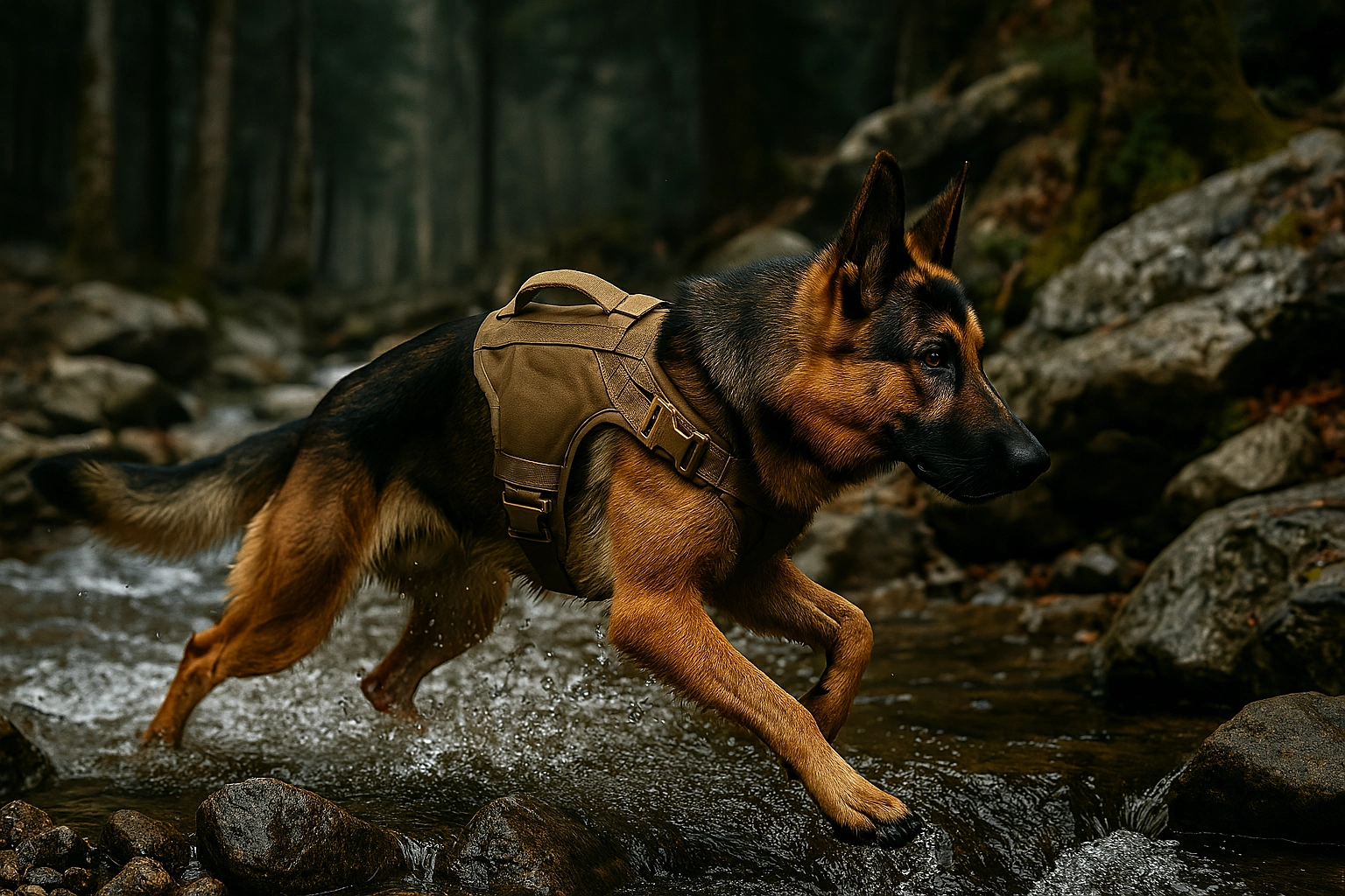 German Shepherd Dog Harness